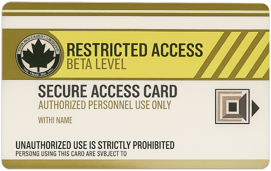 Nera Beta Access Card